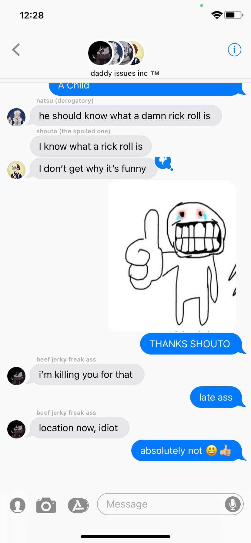 Todo Fam Group Texts