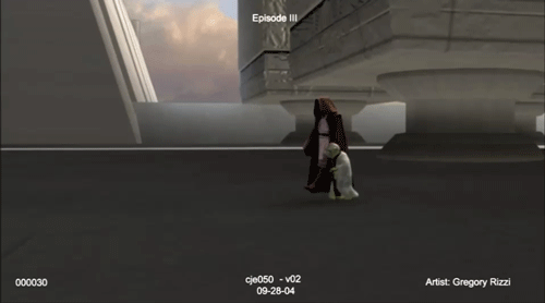 anakinskyguy:Star Wars Episode 3: Revenge of the Sith Deleted Scene.Clone troopers dressed as Jedi s