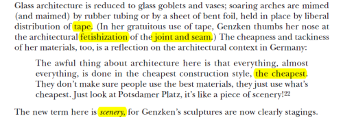 On Cement, Glass and Junk in the Sculpture of Genzken, in Lisa Lee, ‘Make Life Beautiful! The Diabol