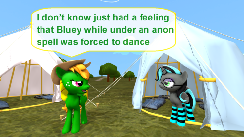ask-the-out-buck-pony: (True Blue) I hope you all enjoyed that show I am never dancing again……EVER(