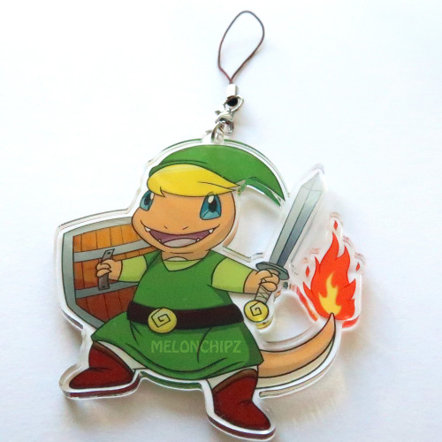 Hey all!I added my fiancee’s Poke-Link acrylic charms to my Etsy! They’re too cute not to share. Com