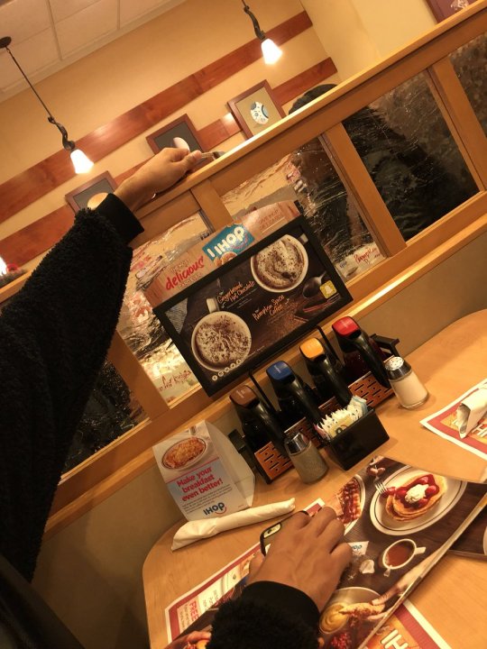 theblacktroymcclure:  hervacationh0me:  teighlorrenee:  black–twitter:     Whaaaaaaat   Futuristic technology   IHOP has been existing in 3017 this entire time  Me: