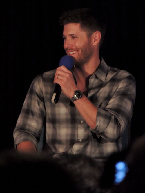 ferreandsquare:Jensen Ackles (&frac12;) | Salute to Supernatural (DCCon) | May 2014Photos by Kate Mo