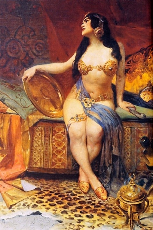 Odalisque, 1913 by Oscar Pereira da Silva (Brazilian, 1867–1939)