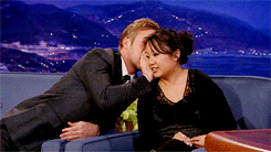     Ryan Gosling brings down a member of the audience and coaches her during the