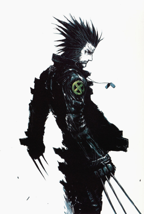 ryuseigum:  Illustrations by Tsutomu Nihei (Wolverine: Snikt!)