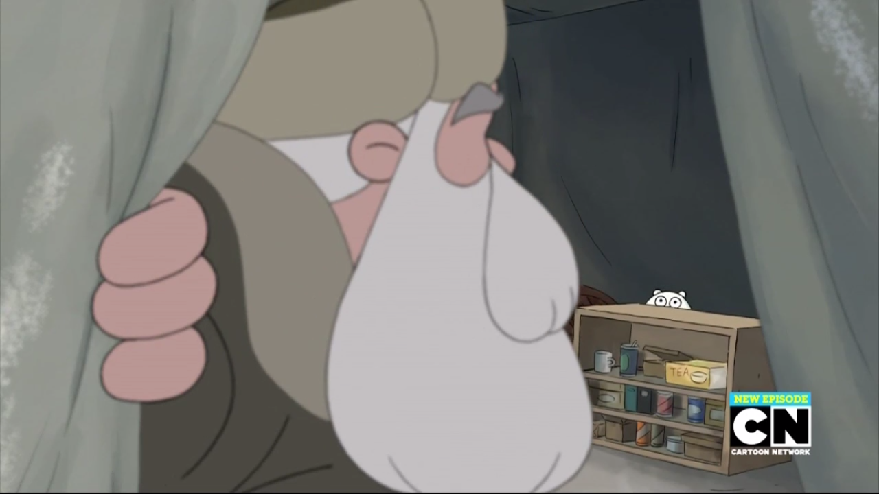 procrastinatingtealover:  He’s wearing a polar bear skin. IS HE WEARING THE SKIN