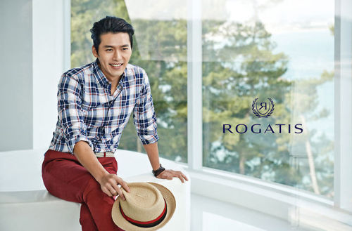 Hyun Bin Для ROGATIS S/S 2014