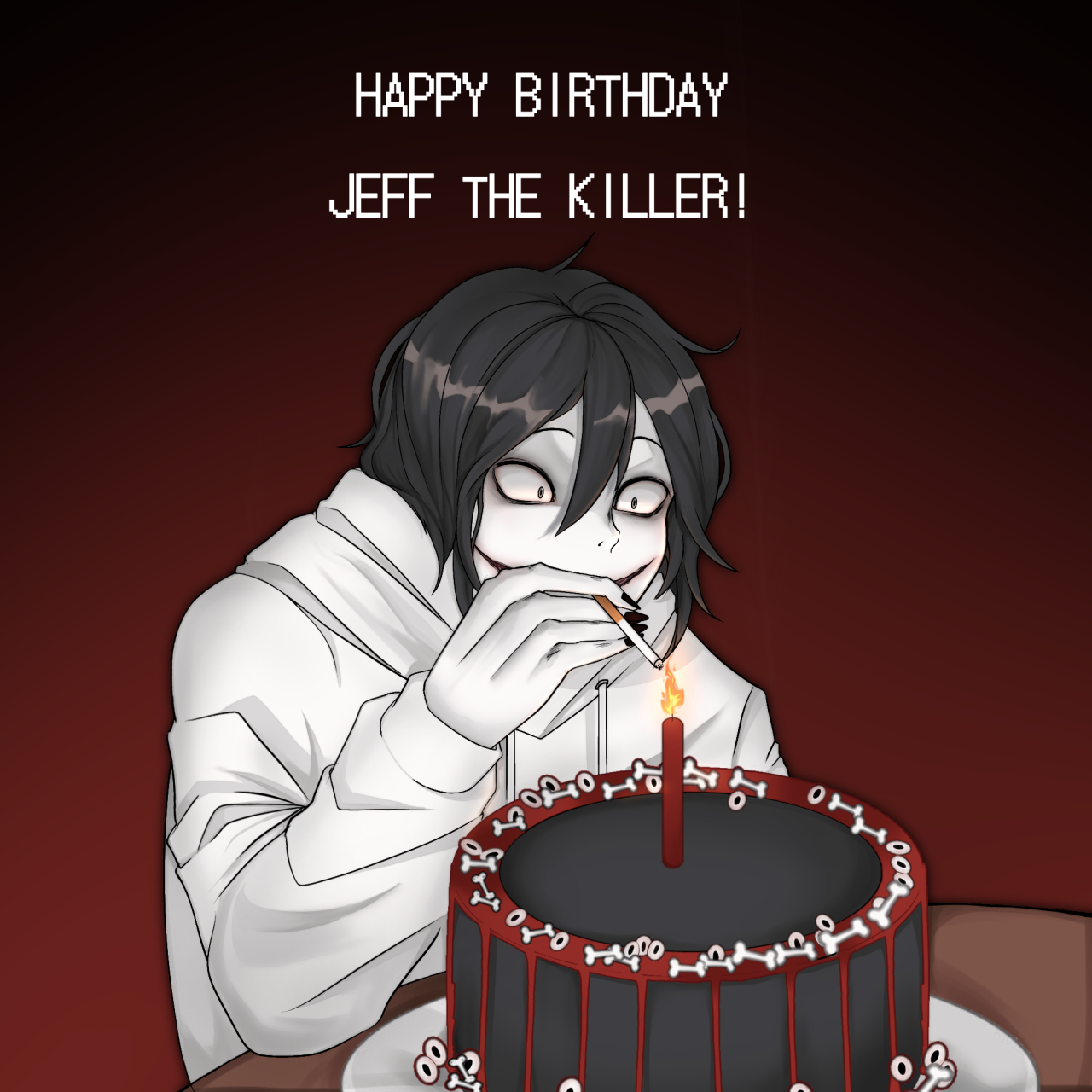 Happy Birthday Jeff The Killer Raven Irist 🌙 — Happy Birthday To Jeff The Killer!! (2/6) 🎂🎉💓 Happy Birthday Jeff The Killer Raven Irist 🌙 — Happy Birthday To Jeff The Killer!! (2/6) 🎂🎉💓