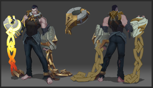 summonersofruneterra:Sylas Concept Art - Sunny Pandita