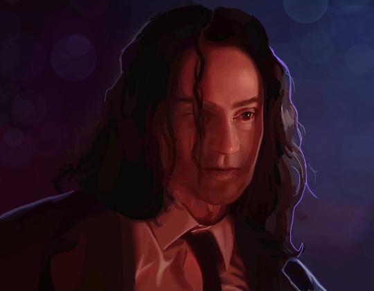 theartistbella:Unfinished drawing of Charles Lee Ray (played by Fiona Dourif) from