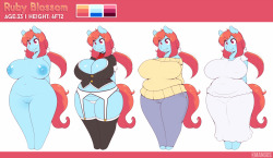 woobisboobies:  Ruby Ref Sheet by 3mangos.