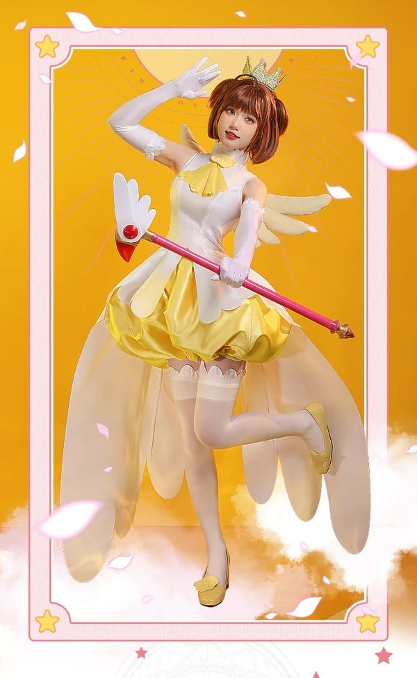 🌸 Yellow Card Captor Cosplay  🌸