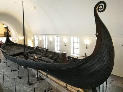 danishheathen: The Oseberg ship, at the Viking Ship Museum, Oslo, Norway.