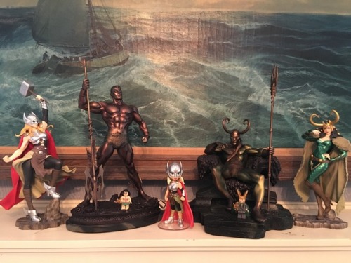 Namor has joined the lineup of nerds on my mantel, thanks to an early birthday pres from my husband,
