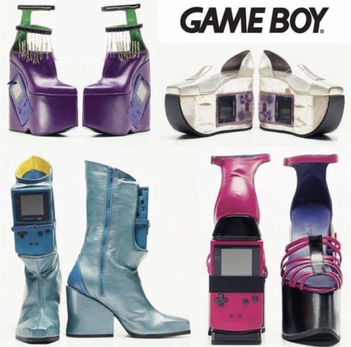 fashion4standusers: Nintendo heels by Helen