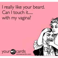 Never gets old. The answer is always yes. #beardlife #facialhair #beard #mustacherides #ecard