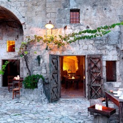 shadowwalker789:  laterooms:  Located high in the mountains and set in a revived Italian medieval town – if the Santo Stefano di Sessanio hotel was any more ‘rustic’ you’d be able to dip it in olive oil!  want to go here!!!! 