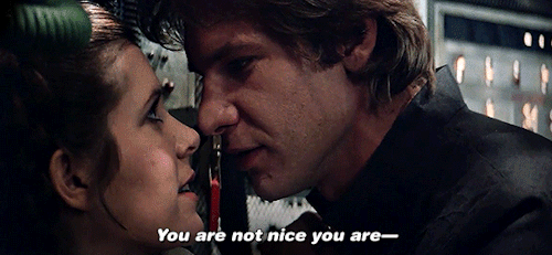 kylos:Newly released alternative take of the Han/Leia kiss sceneSTAR WARS: THE EMPIRE STRIKES BACK