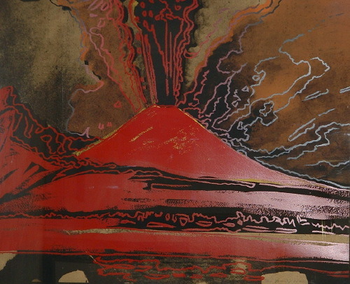 andywarhol-art:  Vesuvius 1985  Andy Warhol