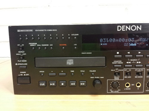 Denon DN-T645 CD/Cassette Combi Deck, 2002