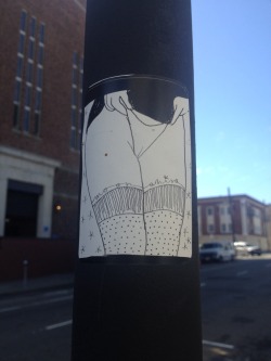 aqwertexperiment:  Found on 14th St. between Mission and Woodward.  