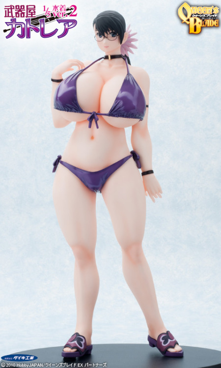 neme303:  nemes-figure-reviews:  Cattleya Master Checklist Part IHere are the Cattleya figures I has obtained and wish to obtain  Queen’s Blade - Cattleya - ½ - Swimsuit ver. (A-Toys)  Queen’s Blade - Cattleya - ½.5 (A+)   Queen’s Blade - Cattleya