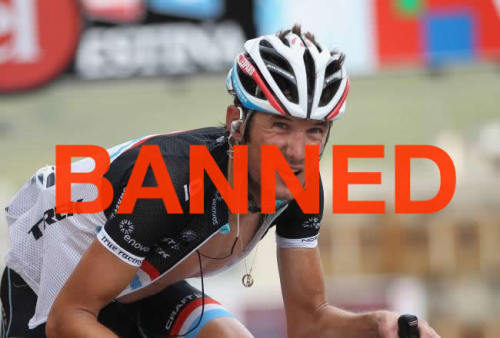 Frank Schleck banned for one year