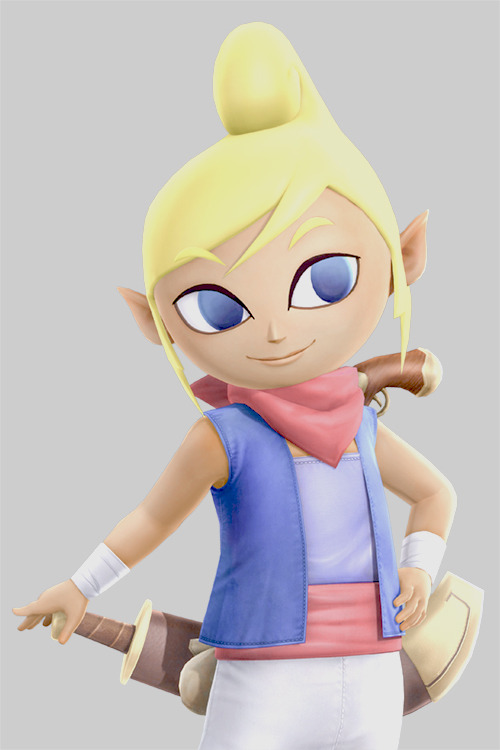 elfzelda:Tetra → Hyrule Warriors Legends