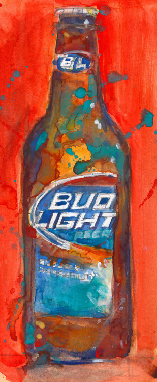 bestof-society6:    ART PRINTS BY DORRIE RIFKIN WATERCOLORS  Carlsberg Beer Bud Light Foster’s Beer - Australian Stella Artois Beer Corona Beer Heineken Beer, Happy Friday Red Stripe Jamaican Style Lager Beer Miller Lite Beck’s Beer Lone