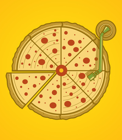 clinton loves pizza