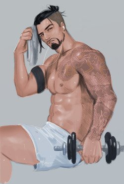 notcanonbutthatsokay: stupid sexy Hanzo