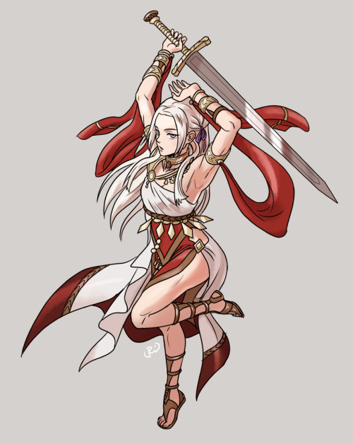 Happy Birthday To Edelgard, Here Are Some Older Pieces Featuring Our Unyielding Emperor