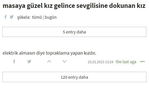 masaya güzel kız gelince...