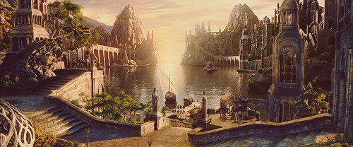 areddhels:Today in Middle-Earth: The end of the Third Age; Frodo and Bilbo depart over the Sea with 