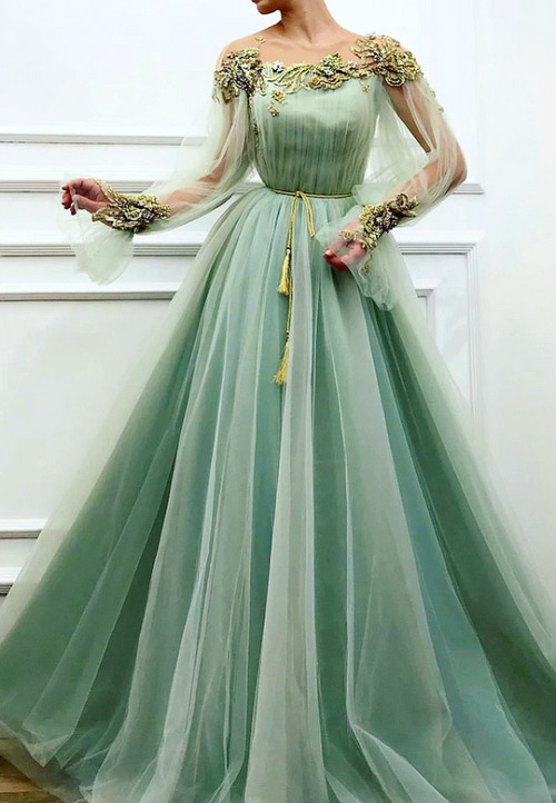 evermore-fashion:Favourite Designs: Teuta Matoshi ‘Sleeves’ Haute Couture Gowns