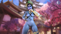 its-gergless: BIG THANK YOU FOR 250 FOLLOWERS!  Worked on a symmetra body hack with her DEVI skin, will eventually turn this into an animation sooner or later ^_^. DOWNLOAD POSTER HERE (HD) 