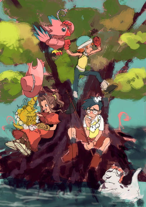 sanigo:  Scrapped piece for //DIGITALZINE.EXE! (PREORDERS STILL OPEN!) Wanted to finish drawing it but meh. I don’t like it anymore. 