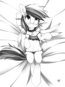 omiart:Monochrome Dash If you like what you see, consider supporting me on Patreon. Thanks!CutieDashie~