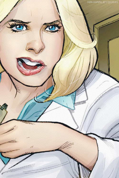 0cherry0bomb0: ha-harleyquinn: Dr. Harleen F. Quinzel  So pretty and so animated