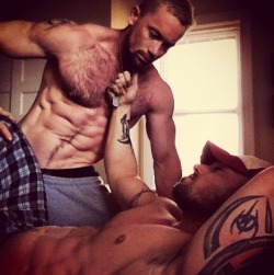 stealthr84:  midwestcockhound:  adonisreflected:  Cam &amp; Matt   Midwest Cock Hound &amp; Exploits of a Cock Hound  WOOF to both. Yes sirs, right away sirs.