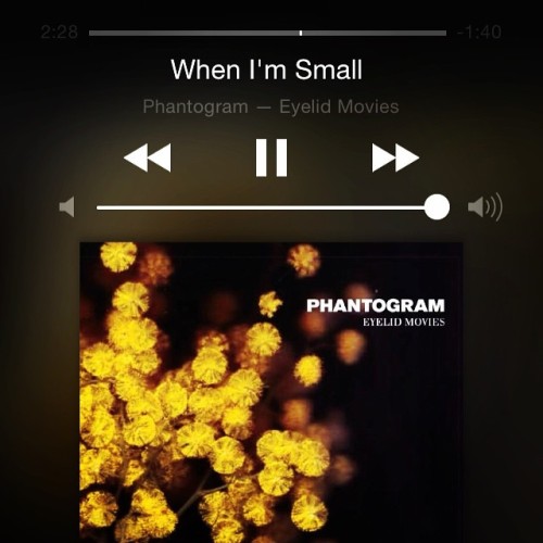 On Mondays we listen to @phantogram. #phantogram #eyelidmovies #whenimsmall