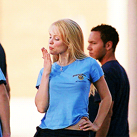 jakegyllonhaal:  And evil takes human form in Regina George. Don’t be fooled, because she may seem like your typical selfish, back-stabbing, slut-faced, ho-bag. But in reality, she is so much more than that. She’s the queen bee. The star. The other