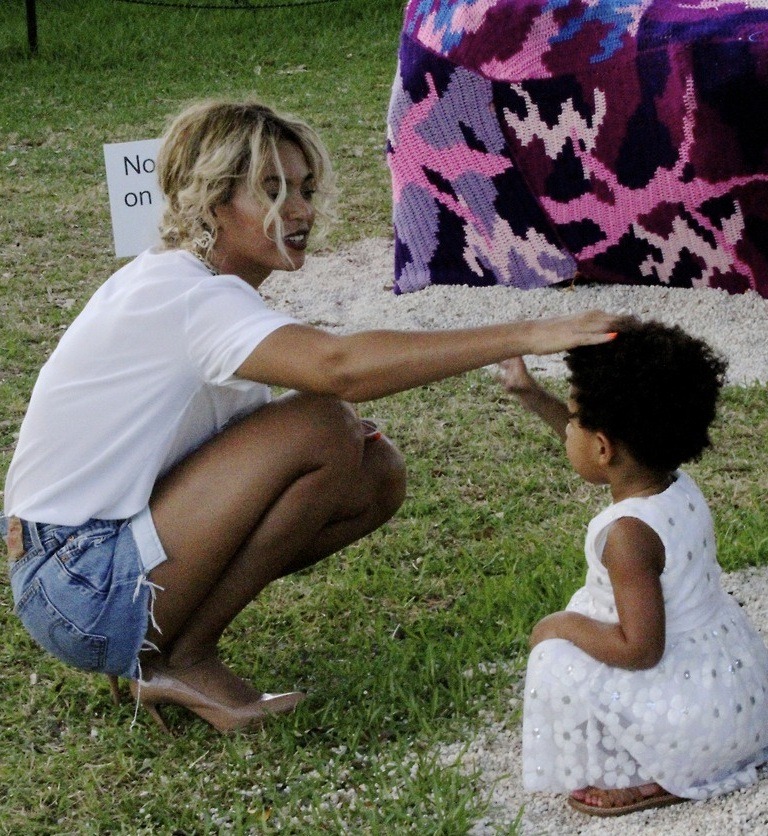 Beyonce and blue ivy carter