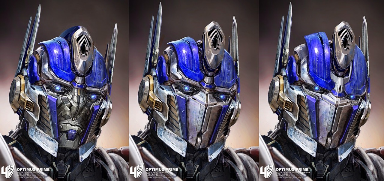 robotsandramblings:  conartden:  Josh Nizzi - Optimus Prime Concepts - Transformers:
