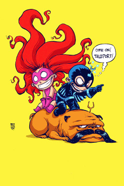 marveloki:  Inhumanity #1 Baby Variant by Skottie Young