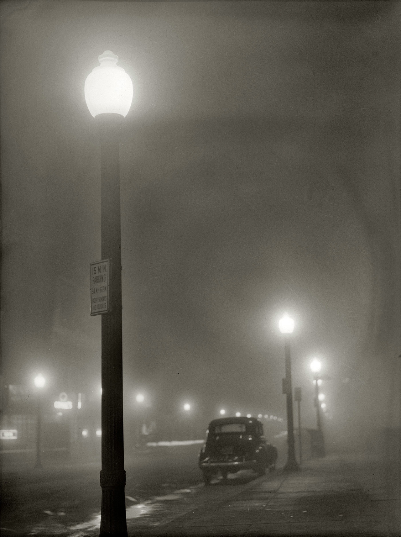 maudelynn:  &ldquo;Foggy night in New Bedford, Massachusetts.&quot; ~ Jack