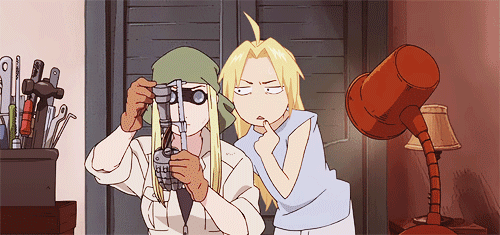 grovylle-deactivated20171016:  one episode, one gif: edward annoying winry. 