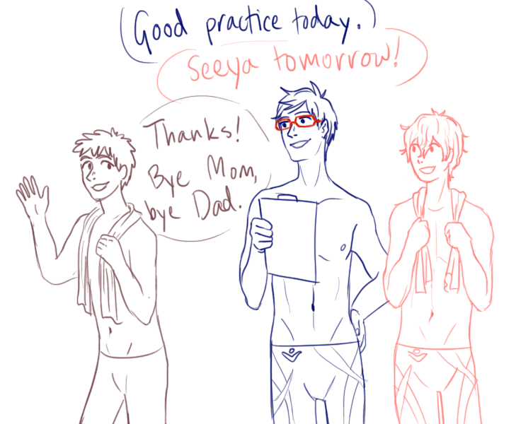 mowilleno:  poor little first year rei and nagisa are the new team parents 