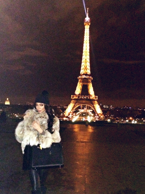 The Eiffel Tower, A beautiful sight in Paris with Yasmine Petty